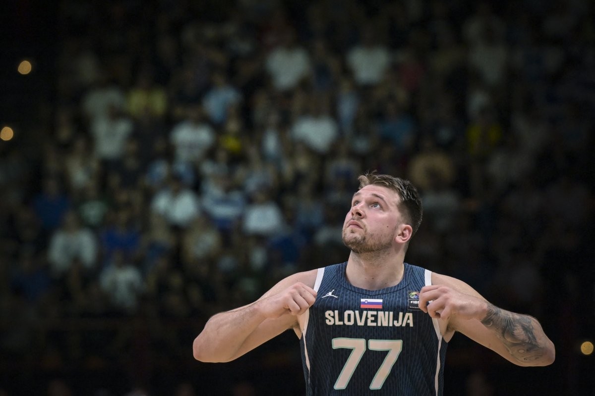 Luka Doncic and Slovenia were eliminated from the Olympic qualifiers by